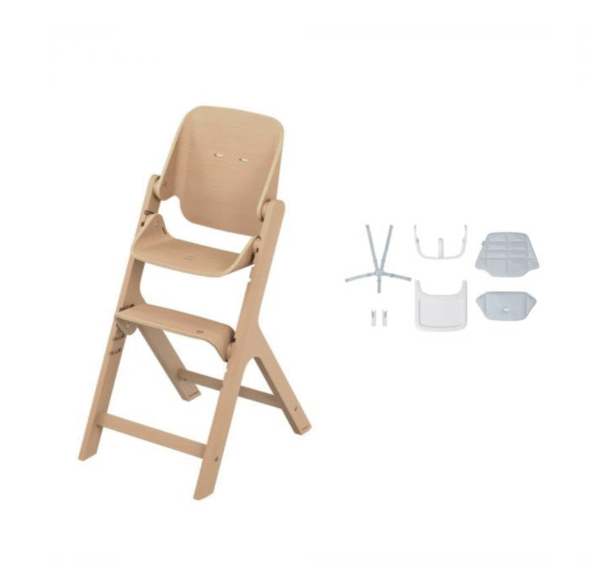 Pack chaise haute Nesta avec son kit bébé