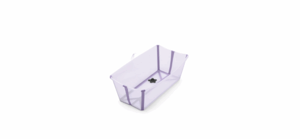 baignoire flexi bath XL stokke violet et bleues