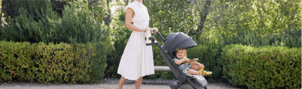 Poussette ergobaby Metro + deluxe bleu