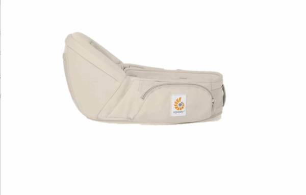 Porte bébé hanche beige ergobaby