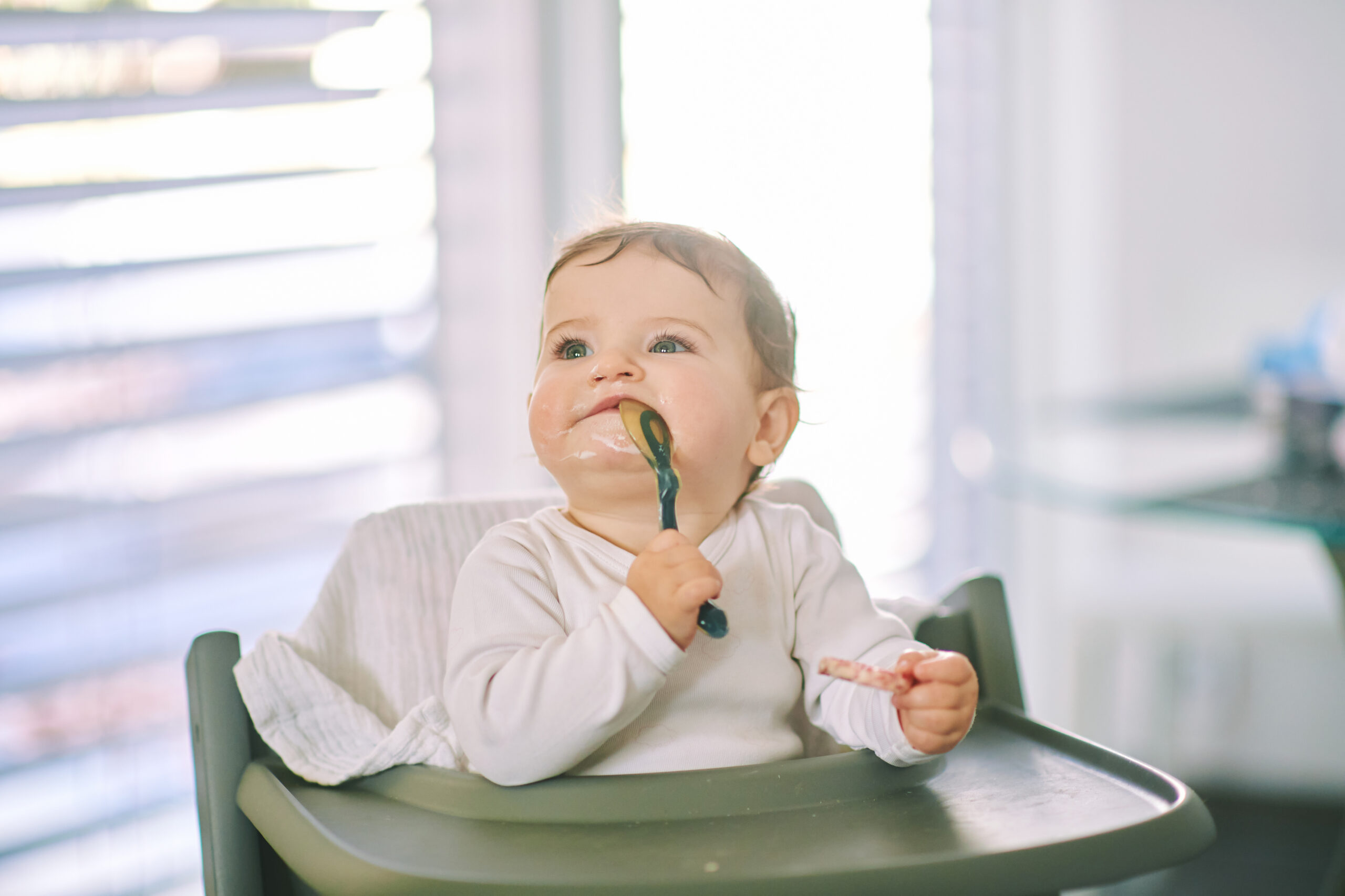 Bébé alimentation chaise haute