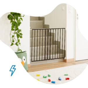 Barrière badabulle gris anthracite