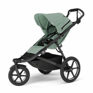 Poussette Thule Urban Glide 3 vert de côté - myromys